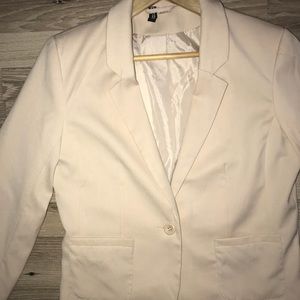 NWOT - Nude Blazer Size 12 - H&M